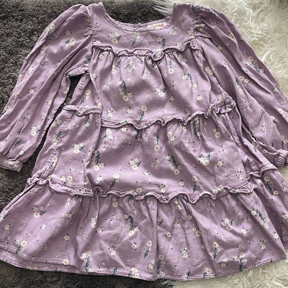 Cat & Jack 4/5 Prairie Style dress tiered